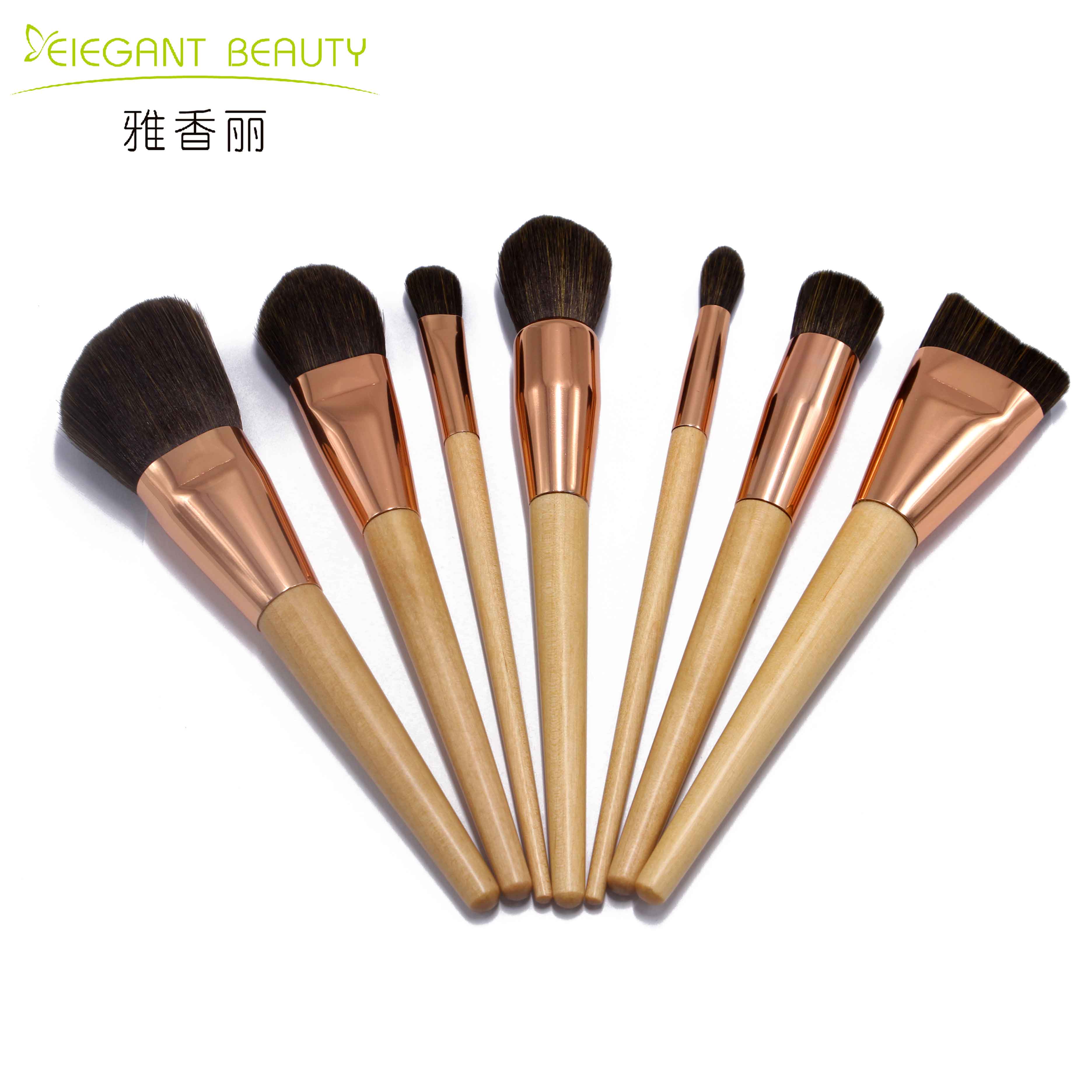 成套化妝刷的眉刷斜角角度如何適配不同眉形？